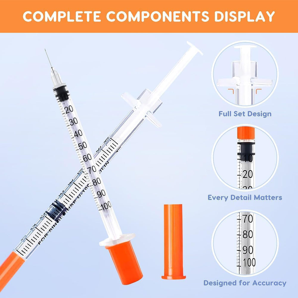 Smooth plunger operation minimizes resistance during use.