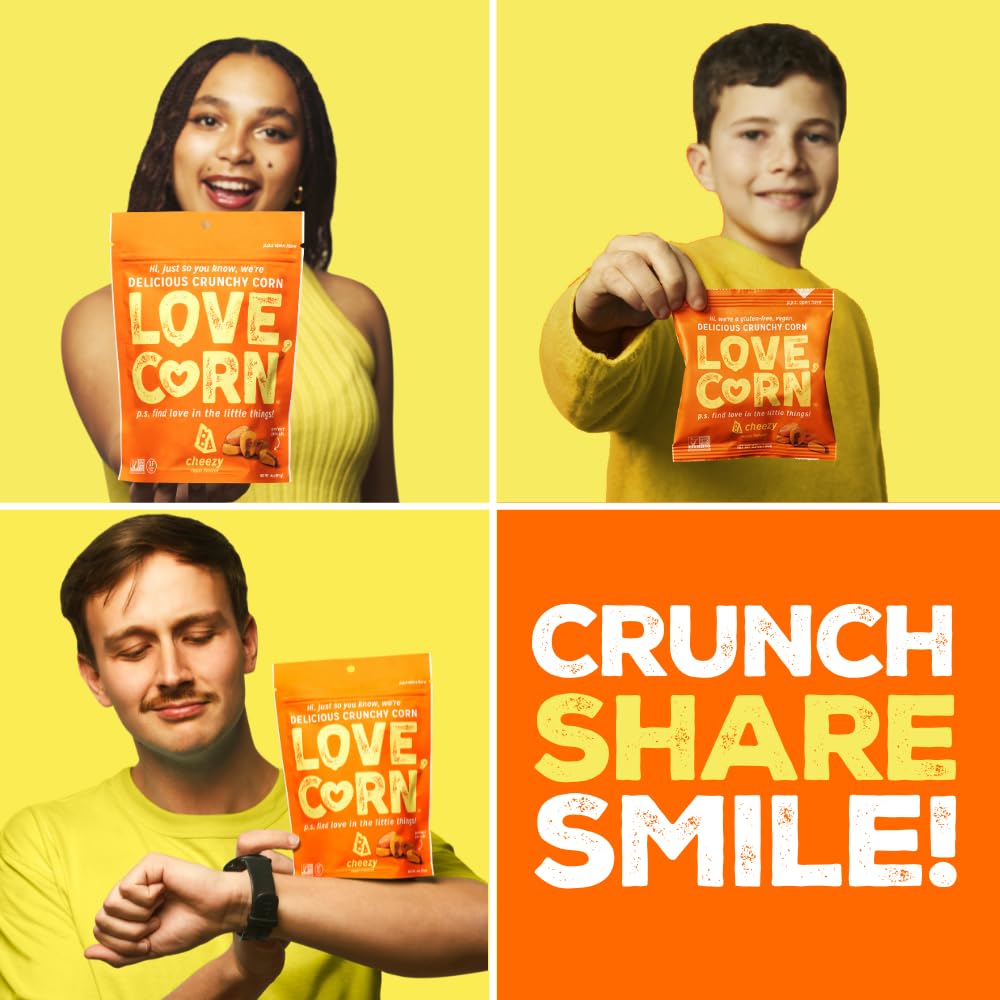 Love Corn Cheddar vegan and kosher label appeals to diverse diets.