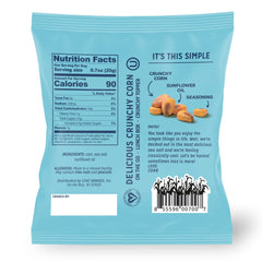 Love Corn whole corn kernels indicate simple, wholesome ingredients.