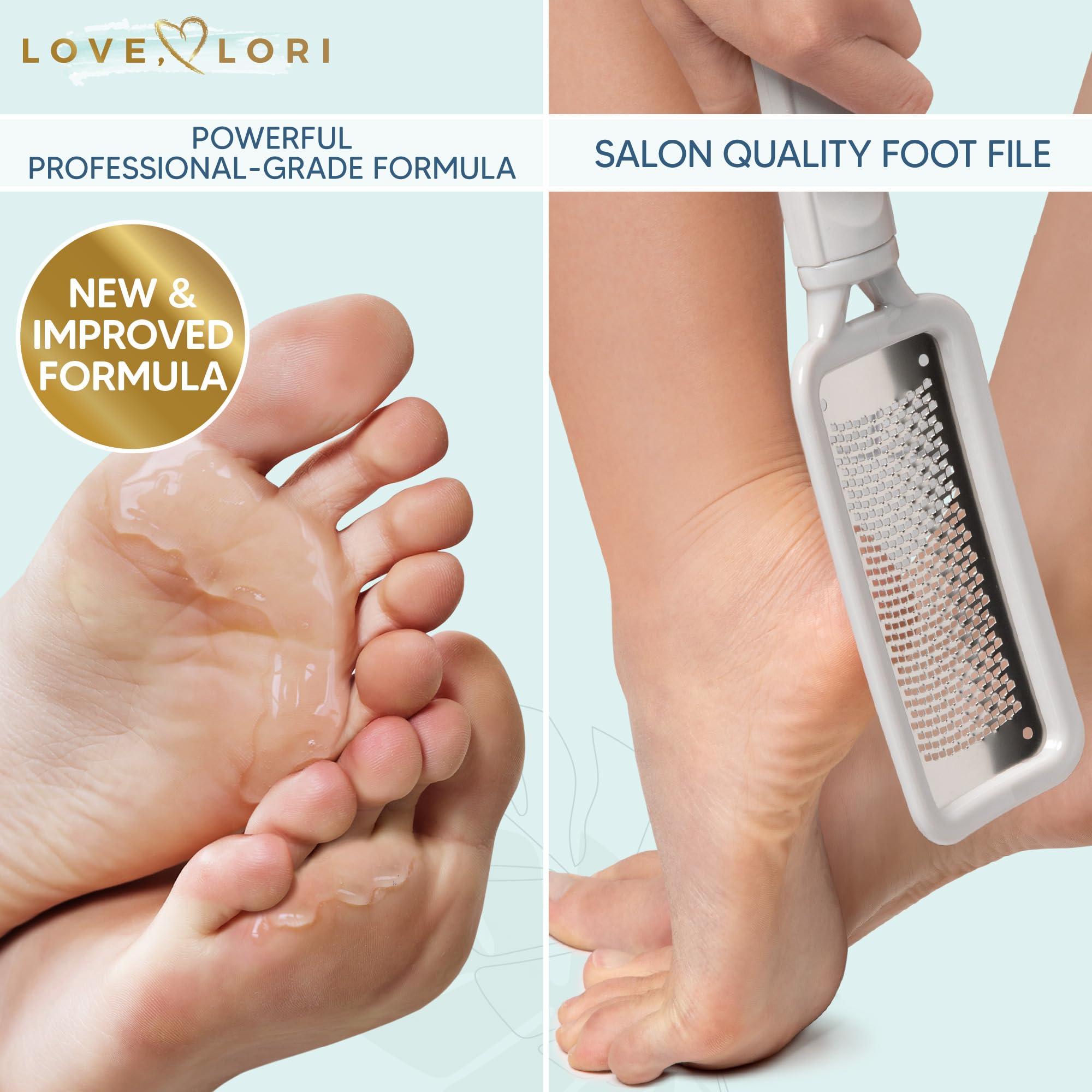 LOVE LORI 6oz gel remover bottle ready for at home use