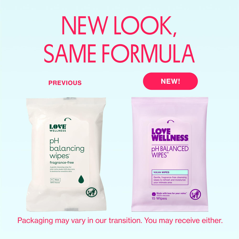 Love Wellness wipes purse-friendly for discreet cleansing wherever you are.