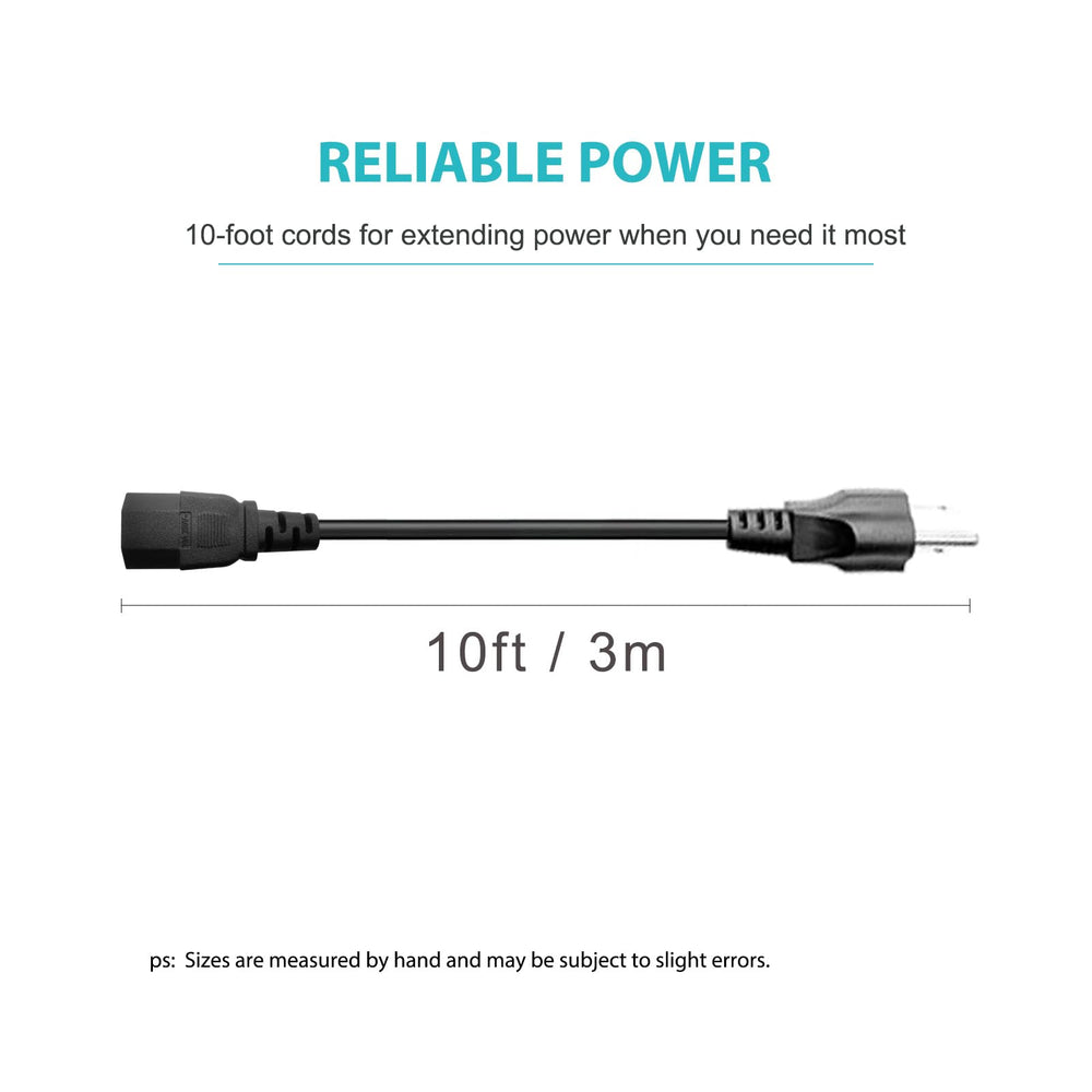 Love your yy 10ft cord in packaging, ready for quick replacement.