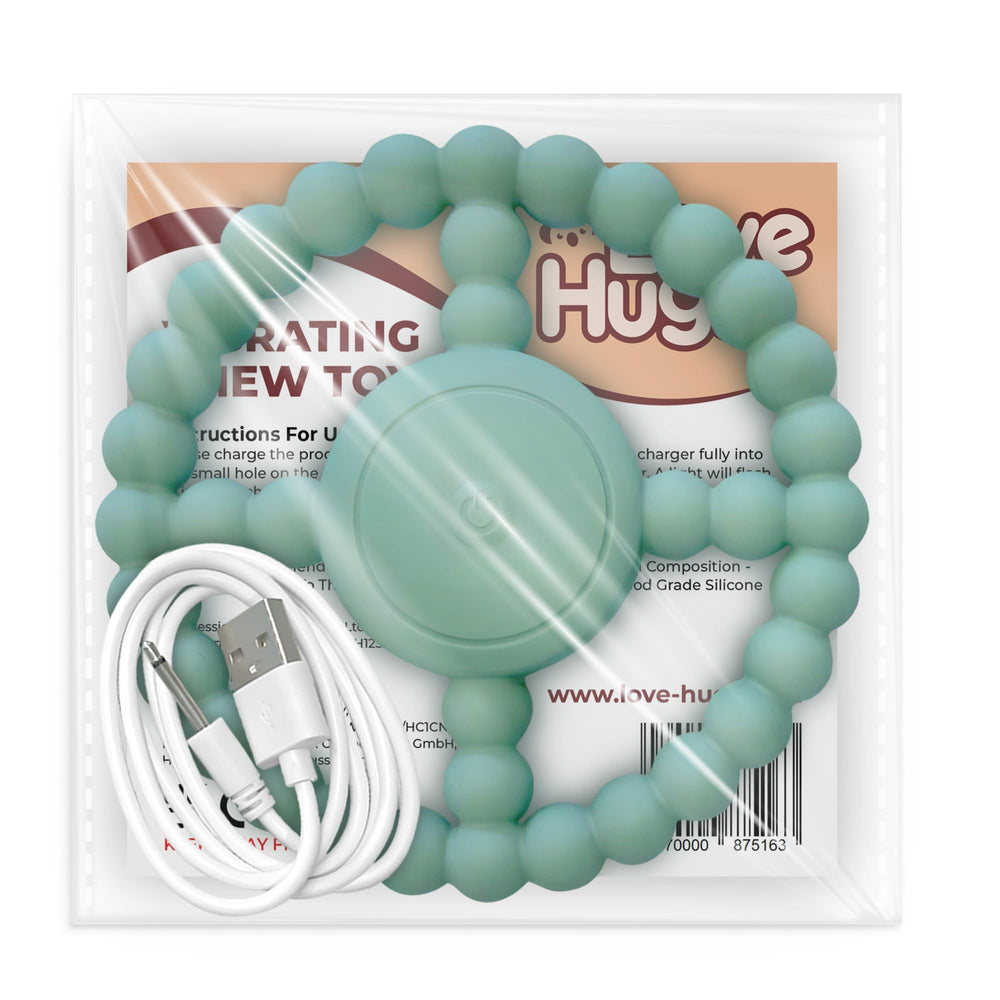 LoveHugs vibrating sensory chew toy water resistant, easy cleaning.