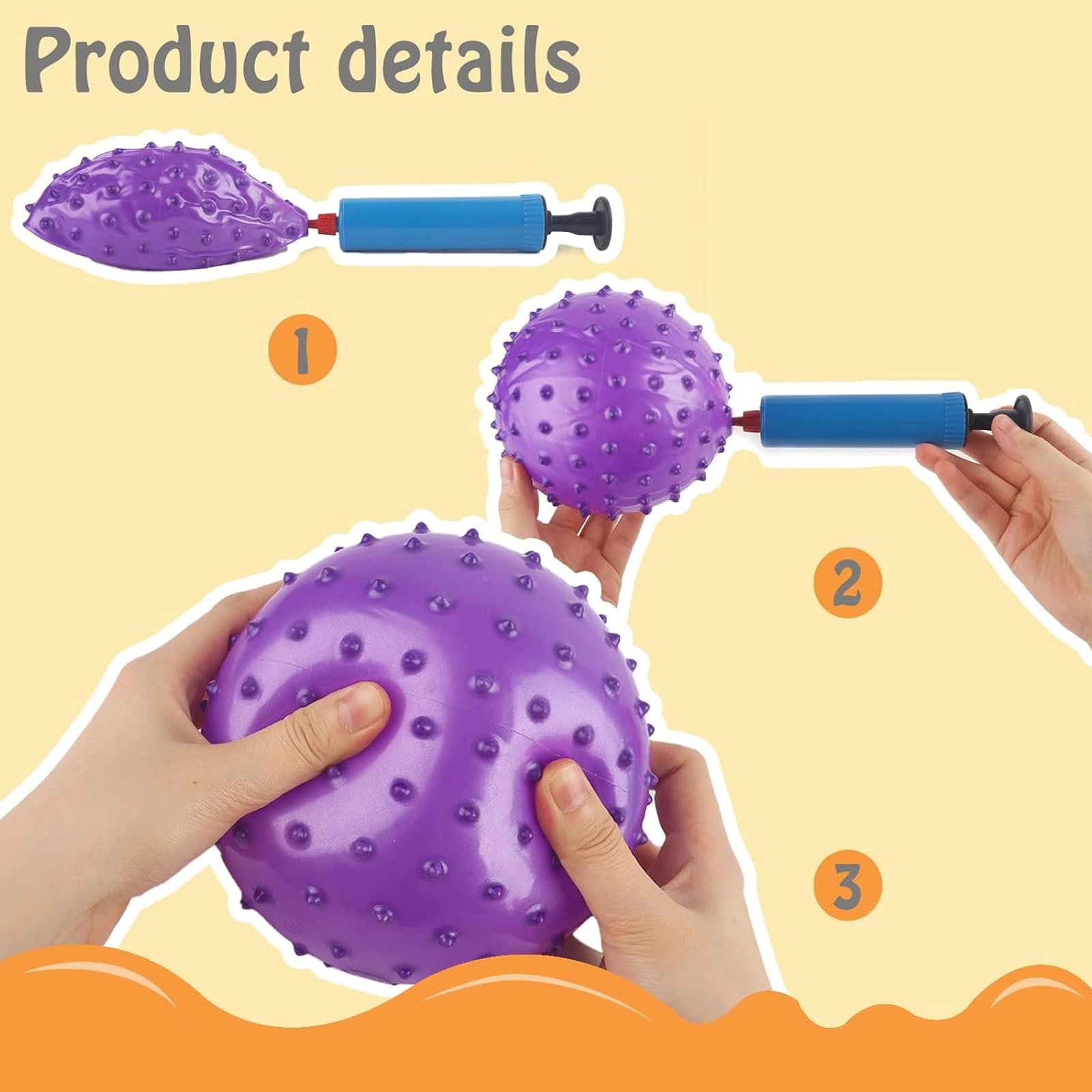 LOVEINUSA bath time ball for safe water play and splash-friendly fun
