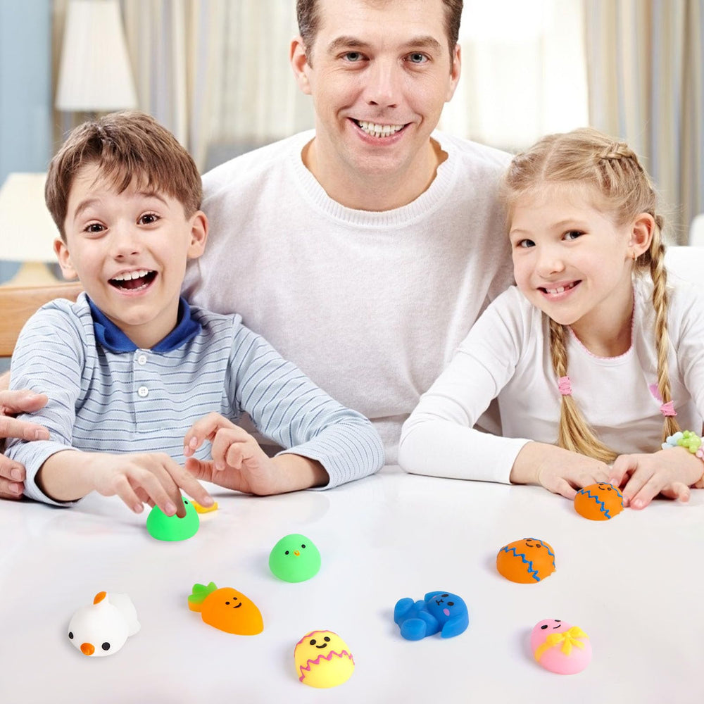 LovesTown Easter Mochi Squishies Carrot – playful mini squeeze toy for gifts.