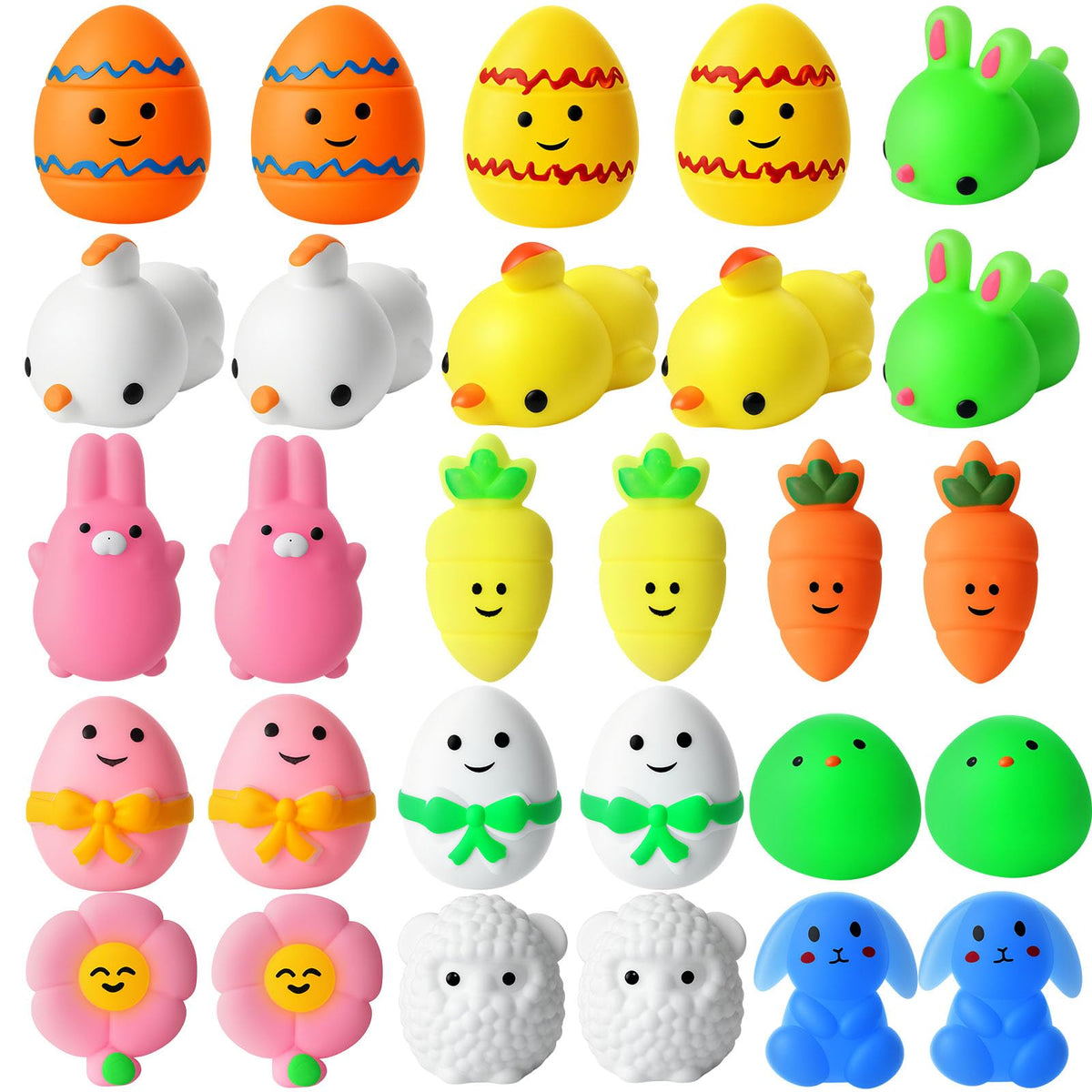 LovesTown Easter Mochi Squishies Egg – compact stress-relief toy for kids.