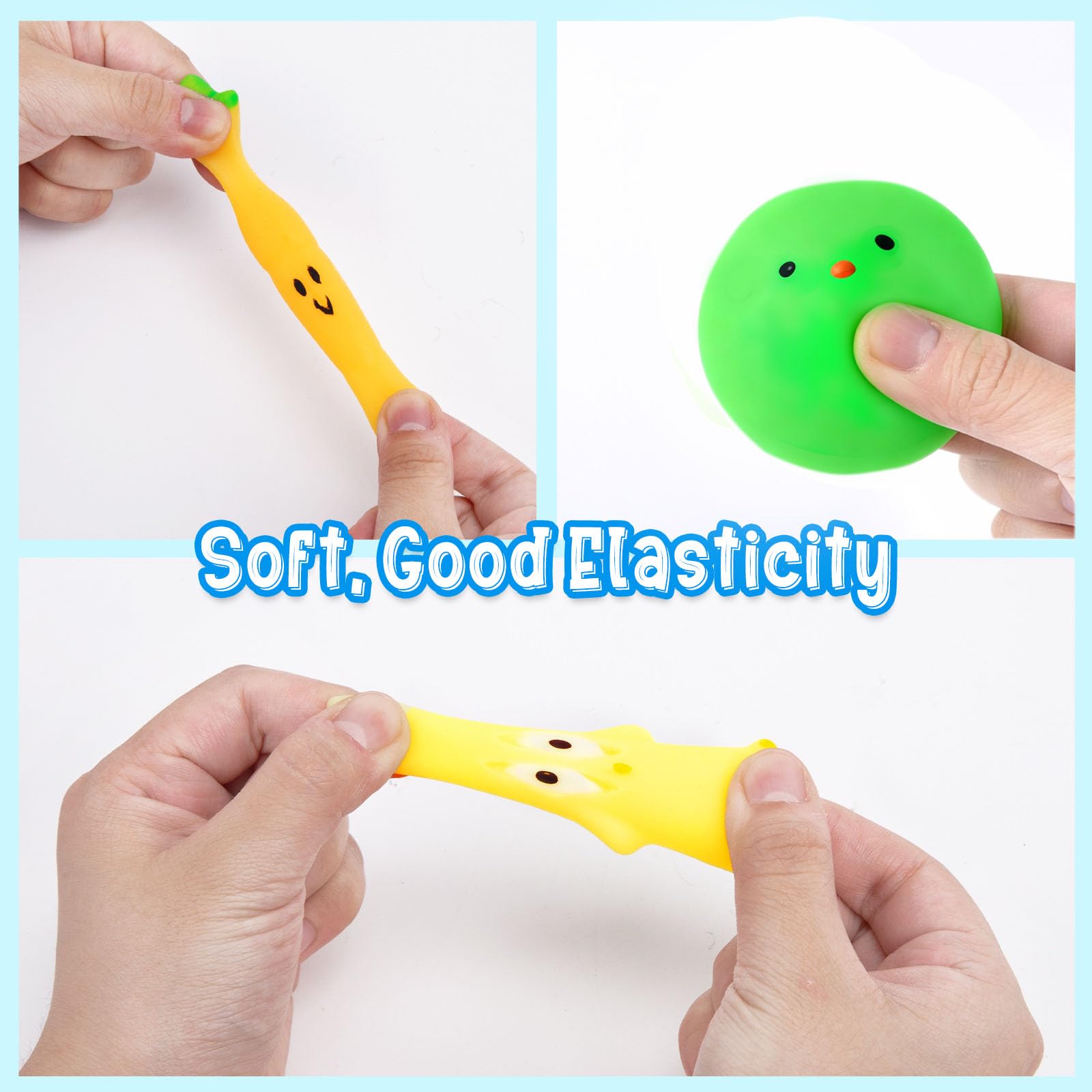 LovesTown Easter Mochi Squishies Sheep – soft, colorful fidget toy for classroom use.