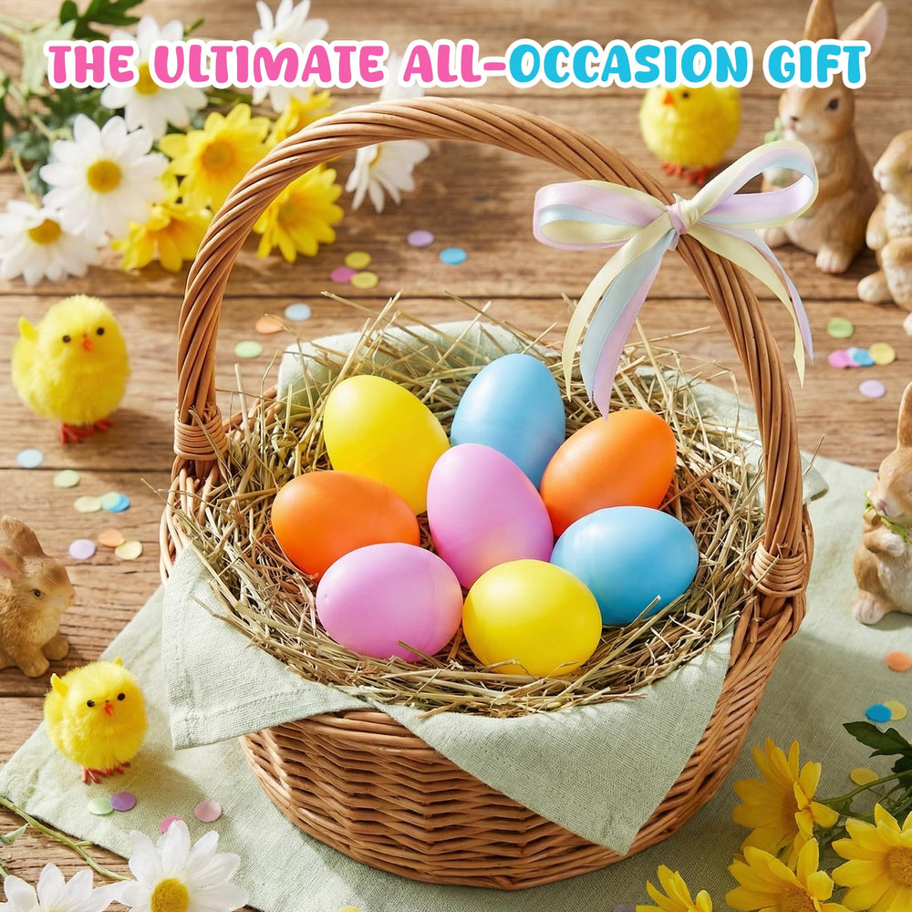 LovesTown egg shaker close-up shows smooth ABS surface for safe play