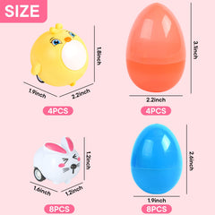LovesTown rabbit and chicken designs on eggs spark imaginative Easter hunts.