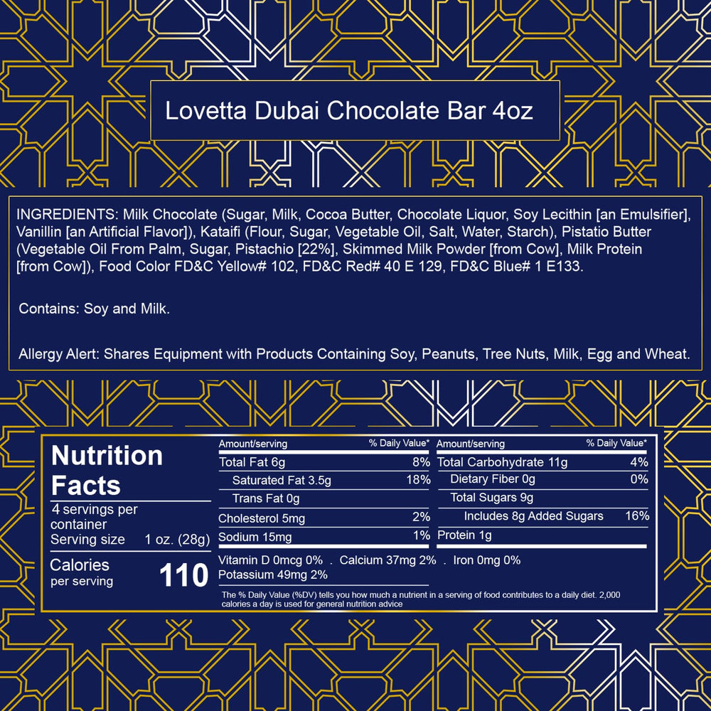 Lovetta Dubai blue outer box signals gift-ready luxury and refined taste