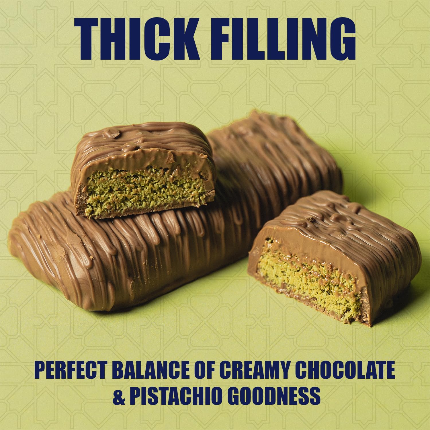Lovetta Dubai pistachio filling detail highlights creamy texture and nutty aroma