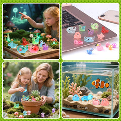 LOVEXIRAN aquarium diorama mini figures for playful underwater setups