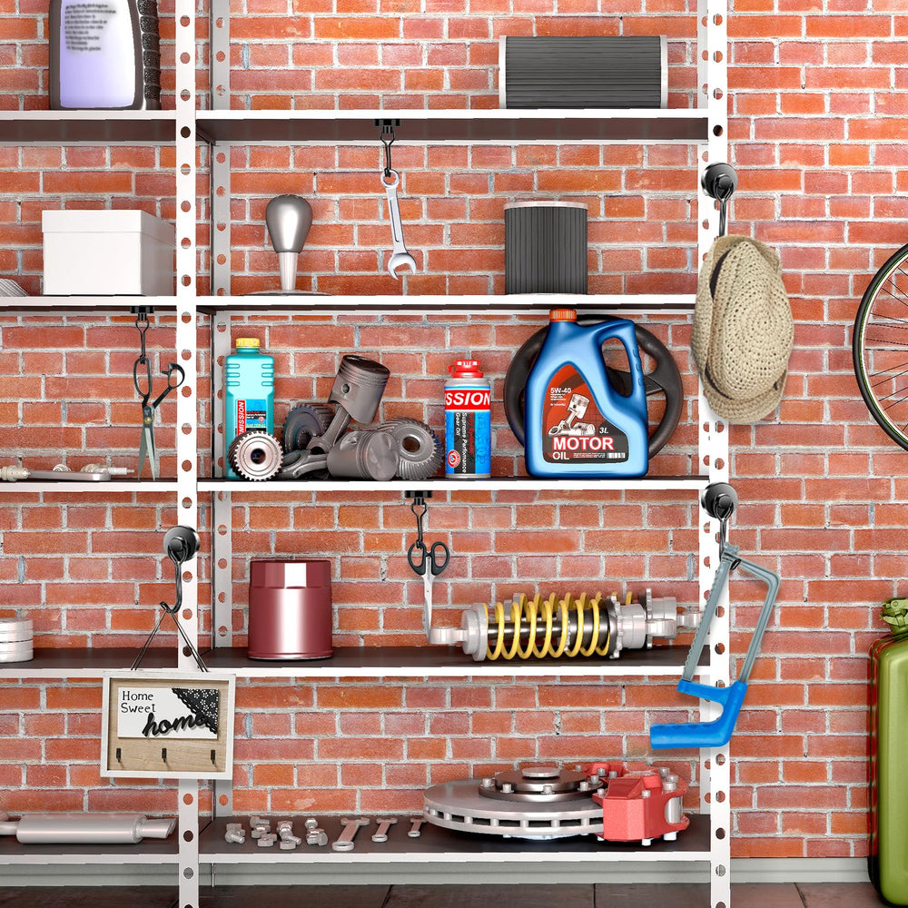 LOVIMAG hook disassembles easily for compact storage in small spaces.