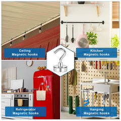 LOVIMAG hook shown for indoor-outdoor use for versatile organization