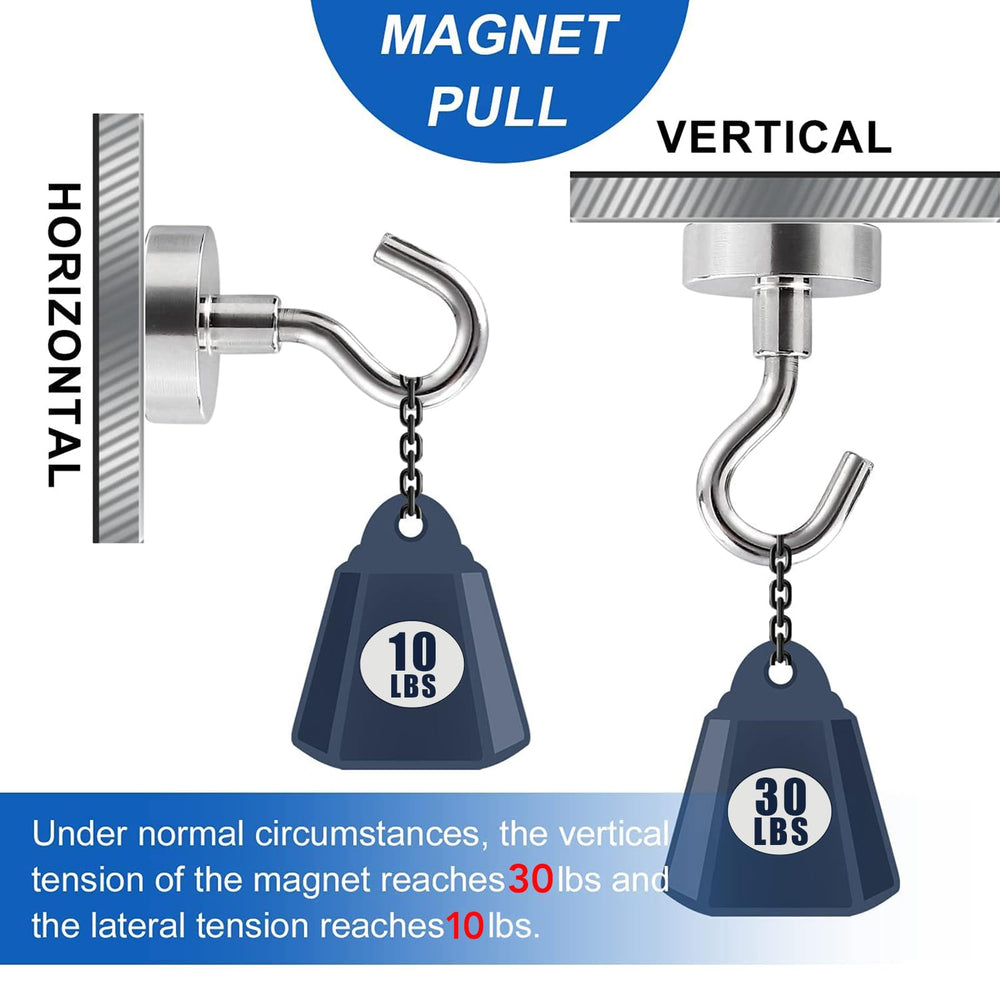 LOVIMAG magnet hook on stainless fridge with tissue barrier to prevent scratches