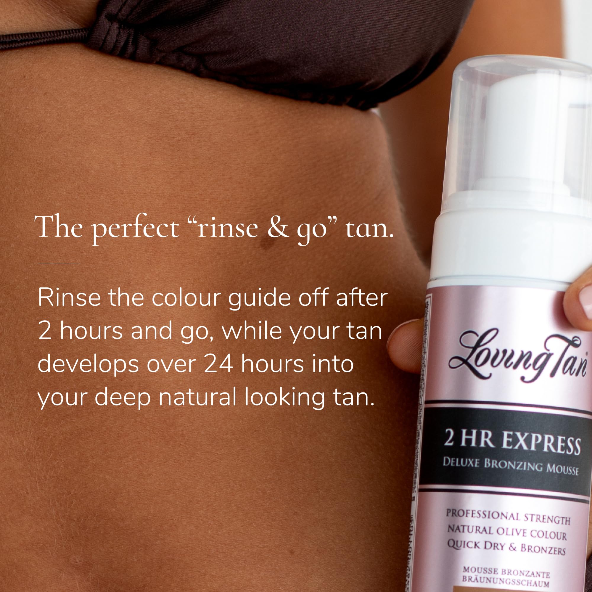 Loving Tan cruelty-free logo indicating ethical self-tanning choice