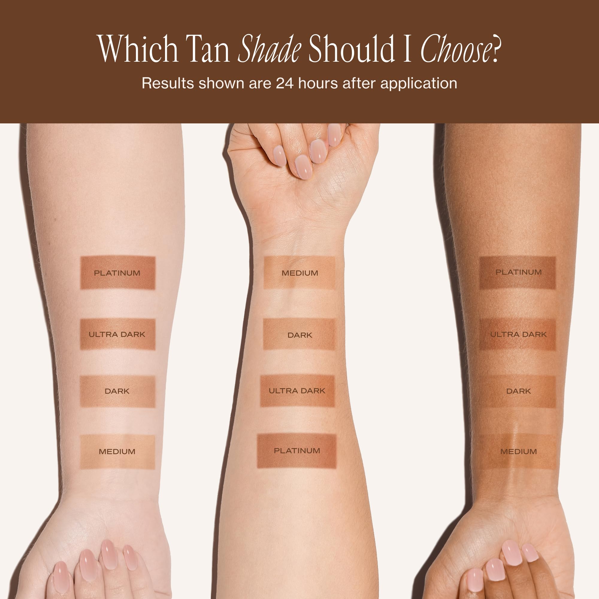 Loving Tan formula offers a pleasant fragrance during application and wear