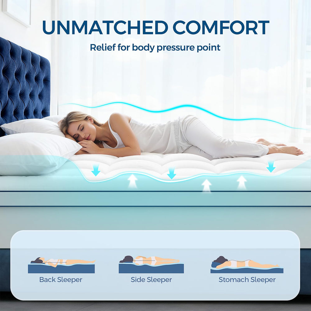 LovingLeashes double-border pillow top provides stable edge support.