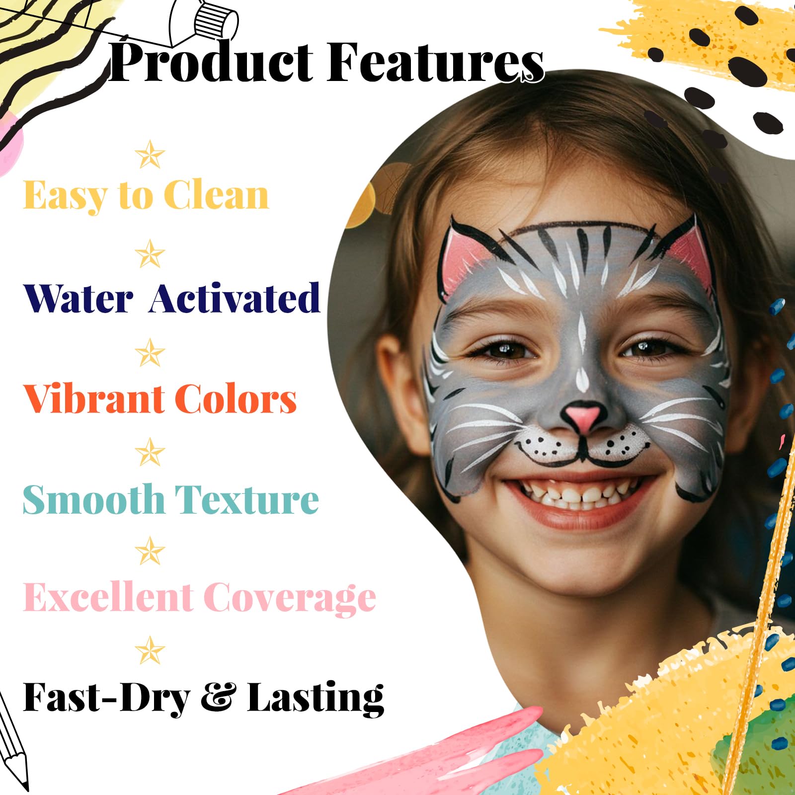Lovlov sponges enable gentle application on sensitive skin