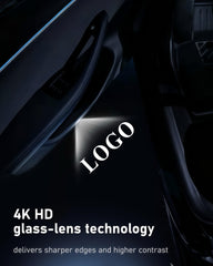 LOWEEY 4K illumination creates a welcoming entry and crisp logo image.
