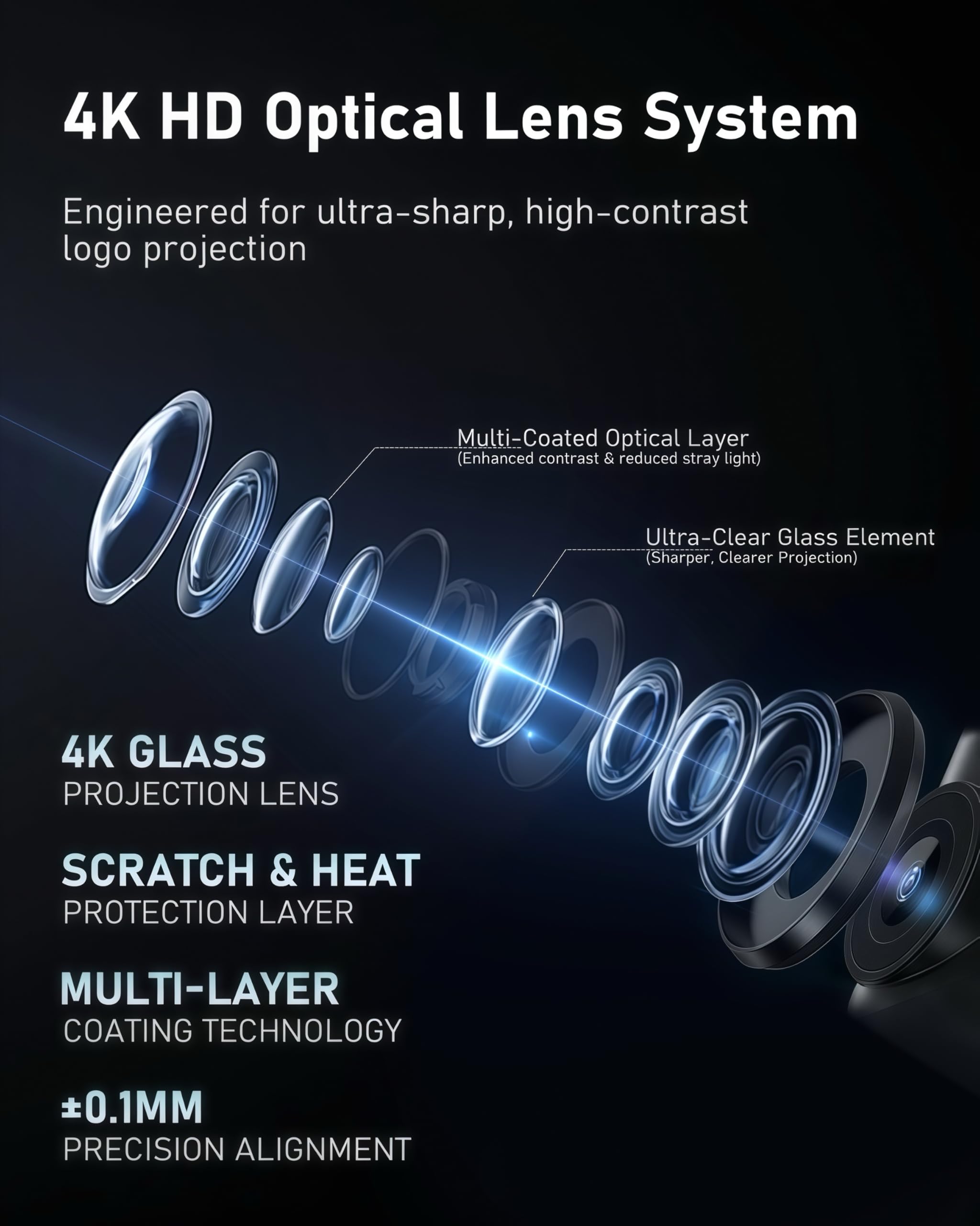 LOWEEY automotive lighting boosts curb appeal and personal expression without overpowering the look.