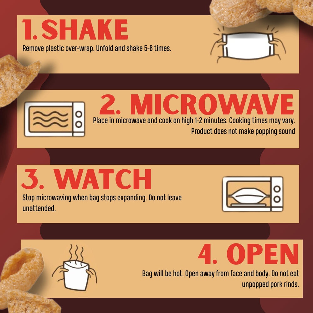 Lowrey's Bacon Curls deliver 6g protein per serving.