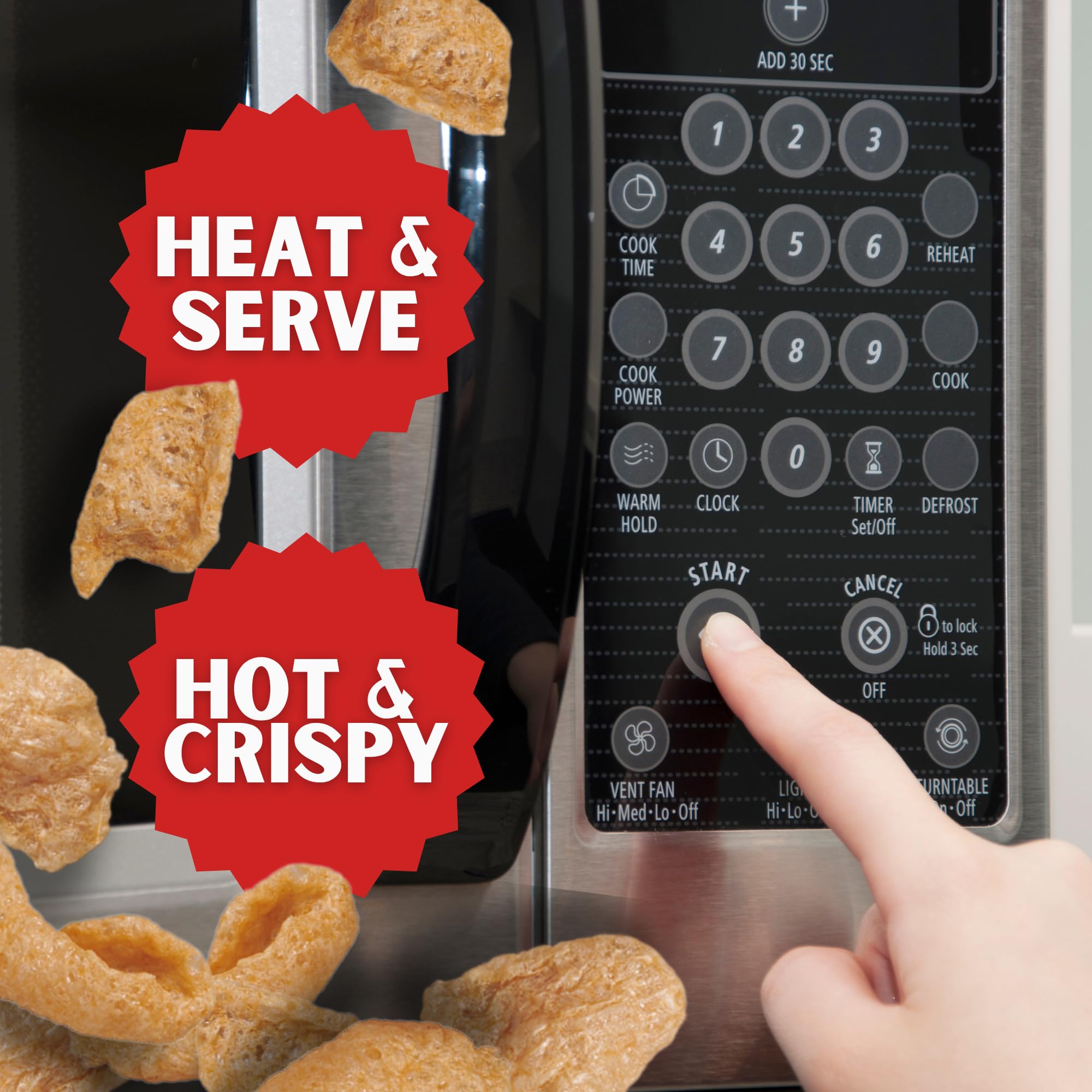 Lowrey's Bacon Curls perfect with barbecue sauce for bold flavor.