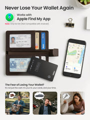 LOXP thin 1.65mm tracker fits credit card slots discreetly