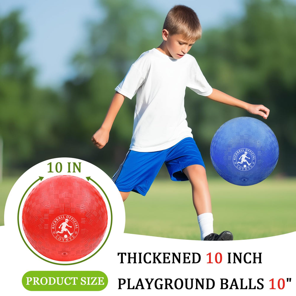 LOYNYE playground ball in action for group games indoors or outdoors.