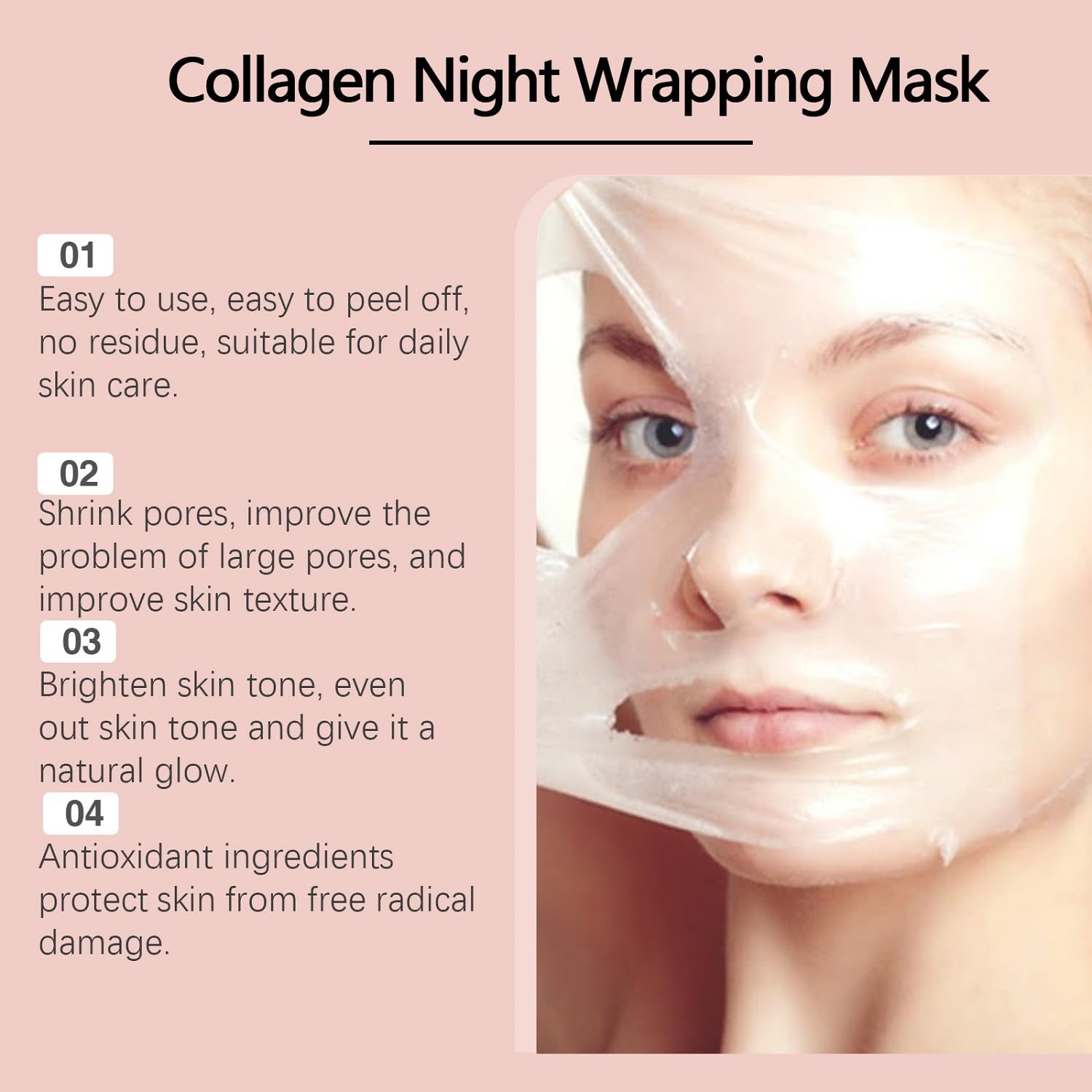 Nighttime skin absorption scene showing nourished skin before sleep