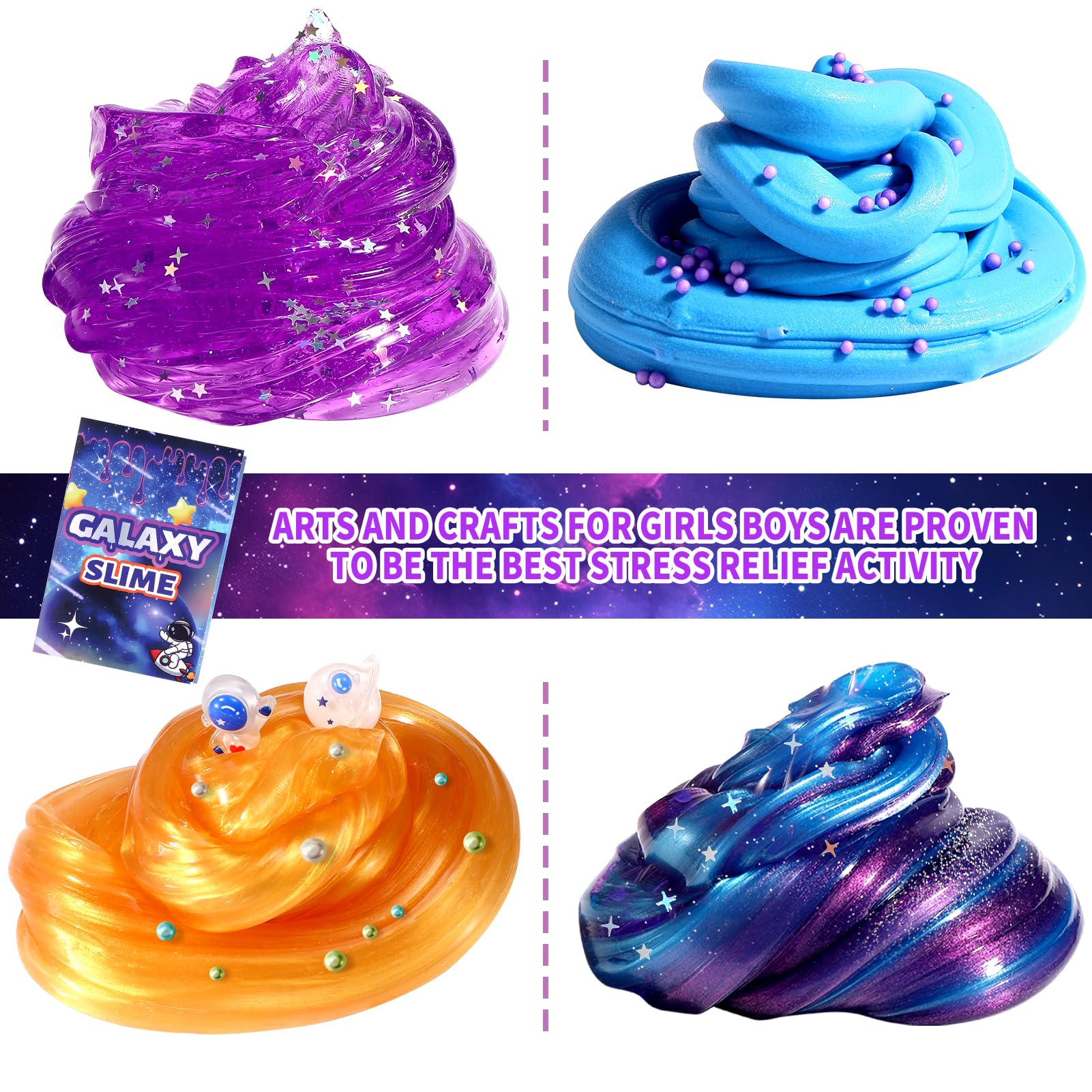 LPFEZRS slime kit makes cute party favors for birthdays