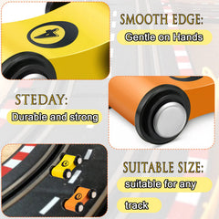 Lragvtbk mini cars in green yellow orange blue offer colorful racing fun