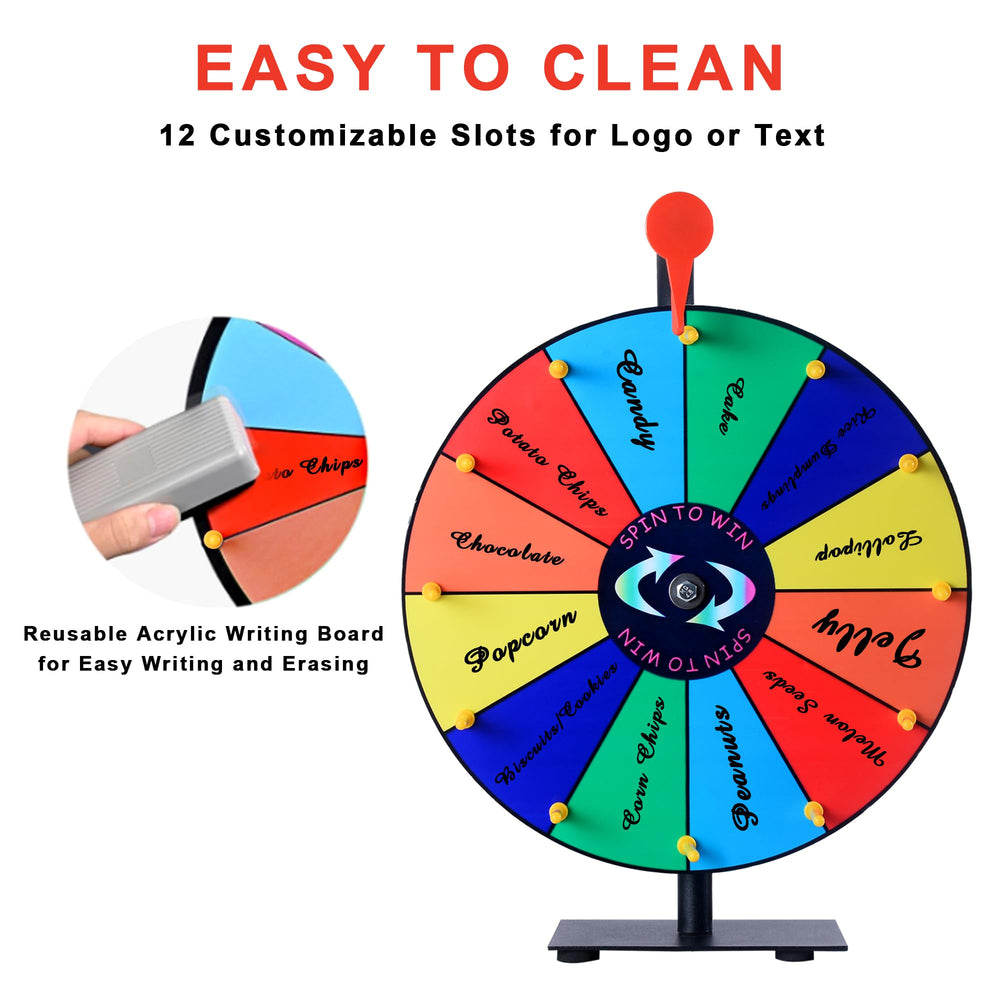LRMBKM spinning wheel for carnival and trade show engagements.