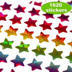 Sheet of 54 shiny stars for behavior charts and rewards by Lrogoe