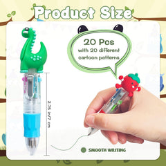Lshfwn mini multicolor pen with fruit designs for colorful notes.