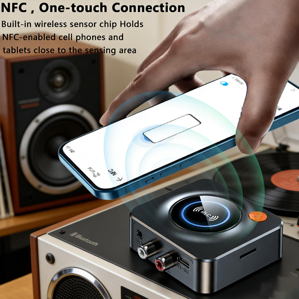LSLYA rear ports showing RCA and 3.5mm outputs for wide compatibility.