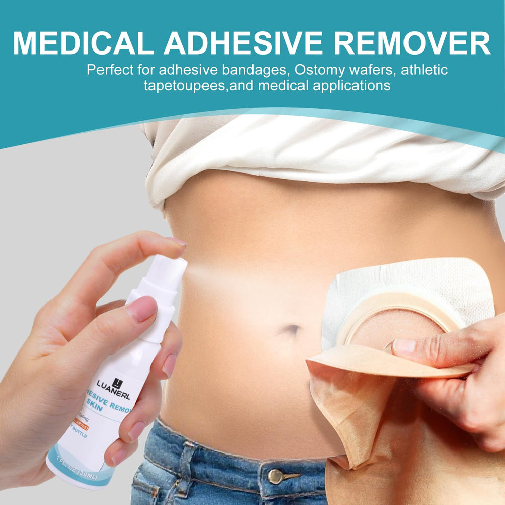Luanerl remover sprays directly on skin for full coverage and no rinsing
