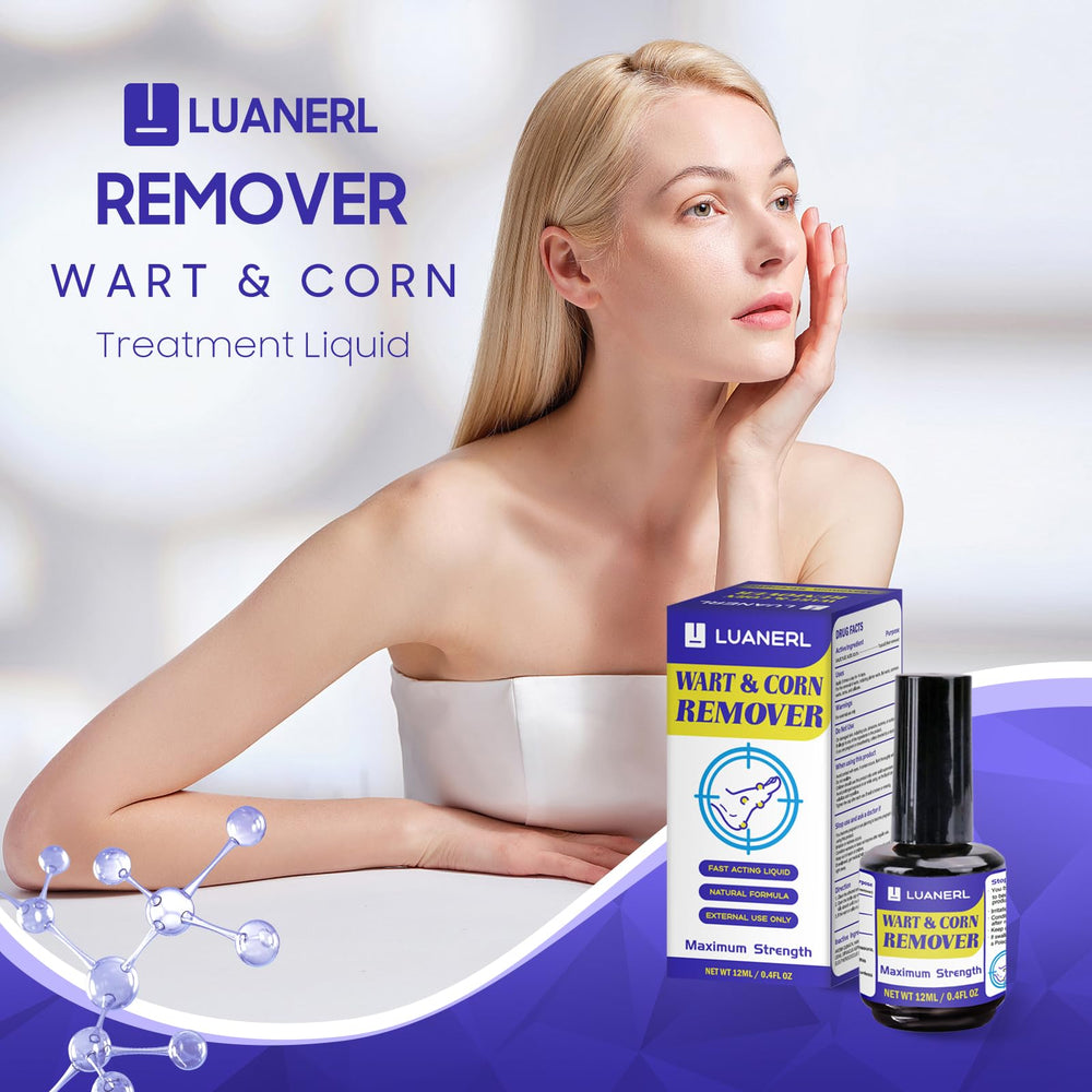 Luanerl Home Wart Care Routine for convenient at home care.