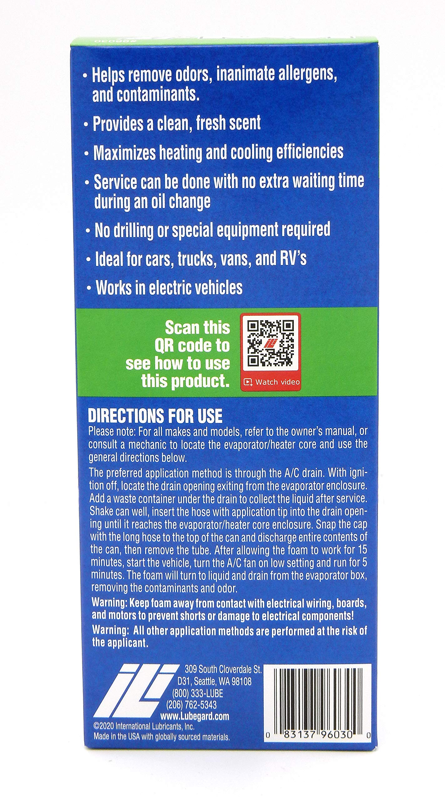 Kool-It packaging highlights quick, tool-free application for car HVAC maintenance.