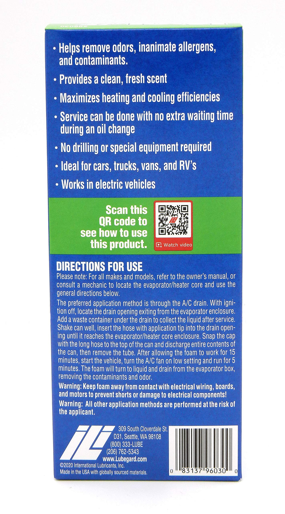 Kool-It packaging highlights quick, tool-free application for car HVAC maintenance.