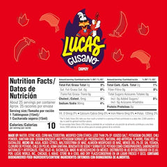 Lucas Chamoy gusano candy close-up – tangy glaze for bold bites