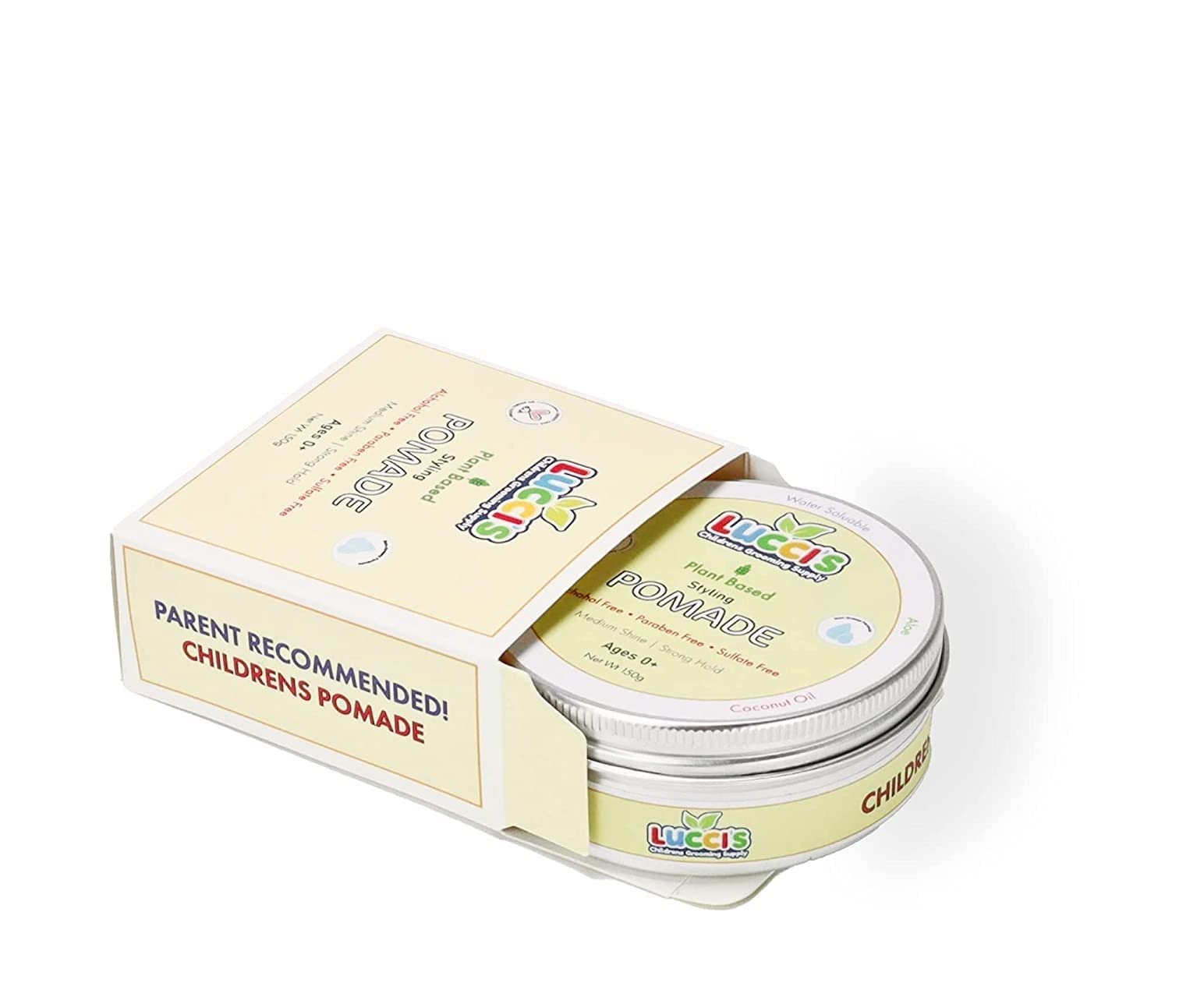 Gentle, baby-safe styling with LUCCI’S plant-based gel.
