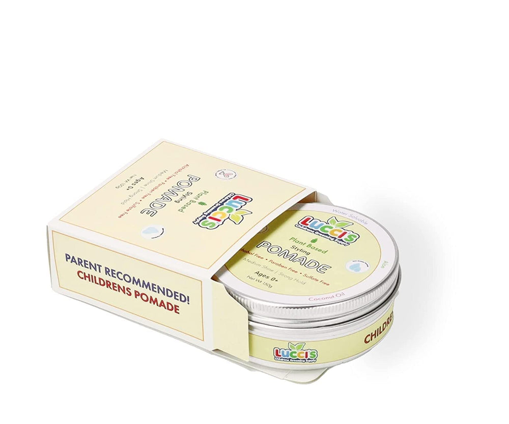 Gentle, baby-safe styling with LUCCI’S plant-based gel.