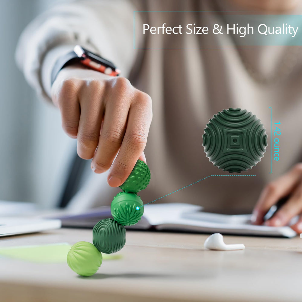 Luckdoor silicone magnetic ball handheld use improves grip and coordination