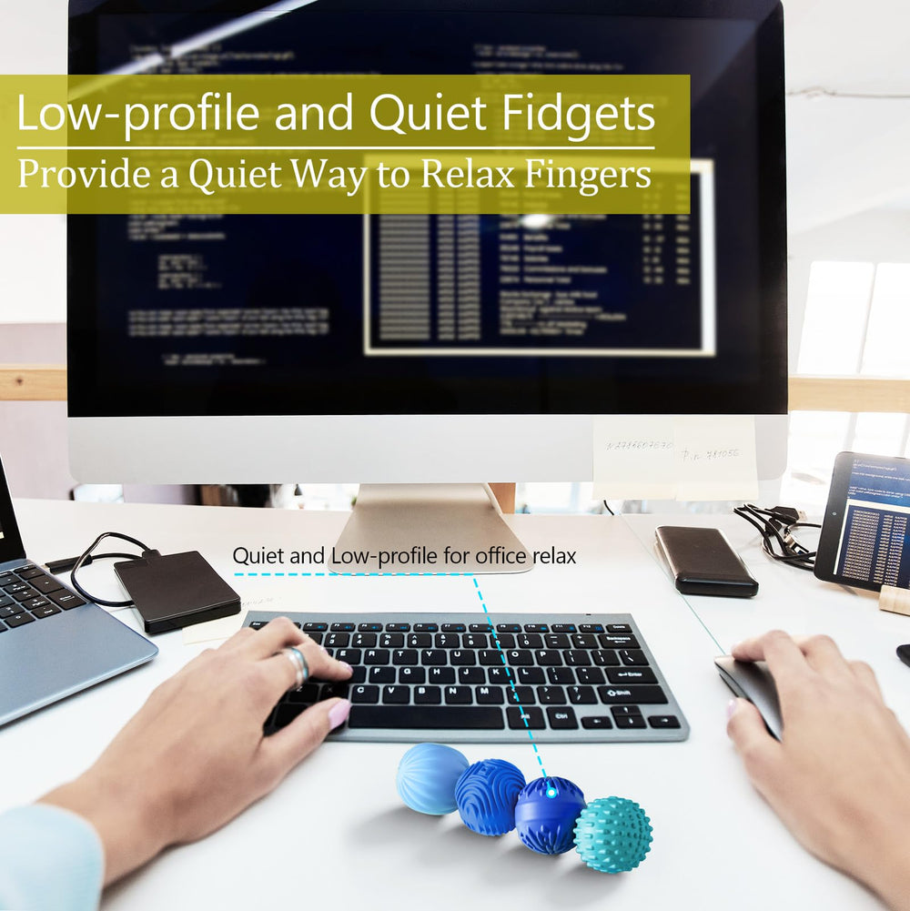 Luckdoor silicone magnetic ball is a compact desk gadget that calms the mind.