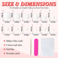 LuckForever nail glue tube for strong, lasting toe nail adhesion.