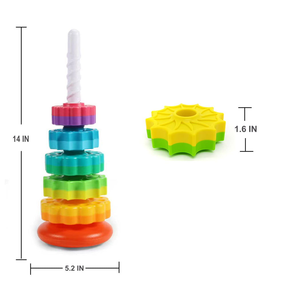 LUCKFUTURE Montessori-base image highlights safe durable construction for everyday exploration