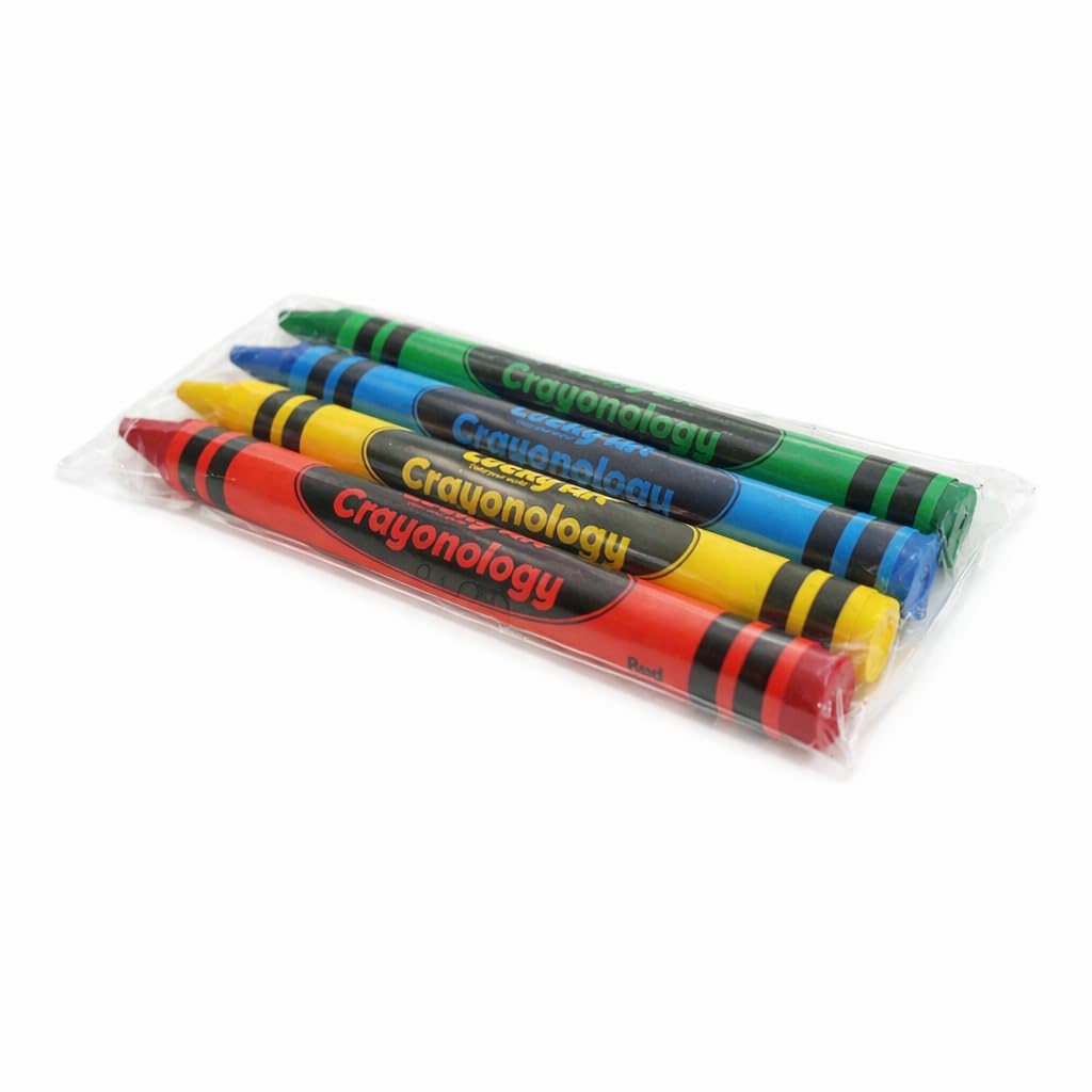 Lucky Art Crayonology extra long pack ready for classroom coloring sessions