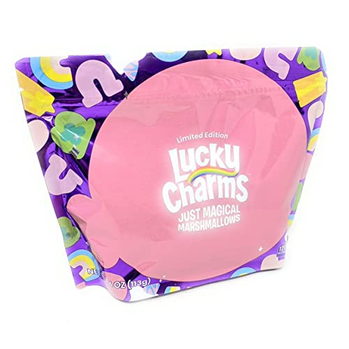 Brand logo on Lucky Charms limited edition packaging.