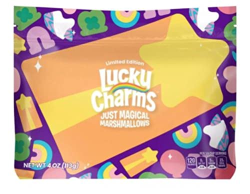 Colorful marshmallows in a bowl scene for Lucky Charms.